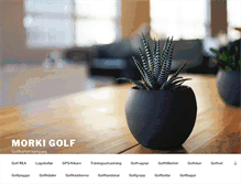 Tablet Screenshot of morkigolf.se